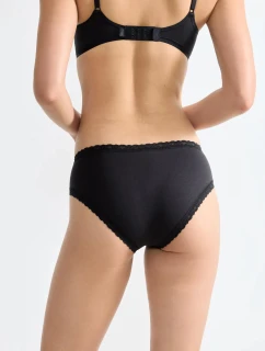 sloggi 24/7 Cotton Lace Hipster C3P - BLACK - SLOGGI BLACK - SLOGGI