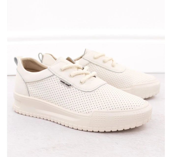 Černé dámské kožené tenisky na podpatku Sergio model 21904571 - LEONE Černé dámské kožené tenisky na podpatku Sergio model 21904571 - LEONE