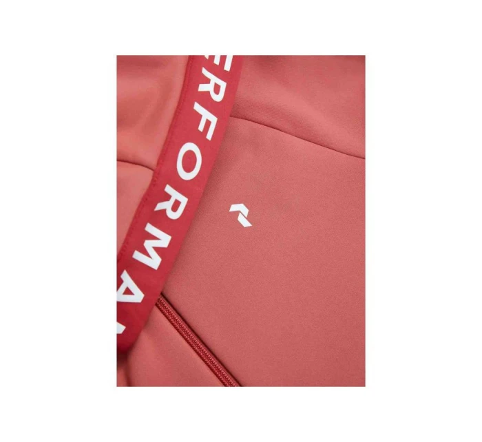 Bluza Peak Performance W Rider Zip Hood różowy