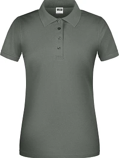 JN Dámské pracovní bio piqué polo 02.0 dark grey model 22529488 - Daiber