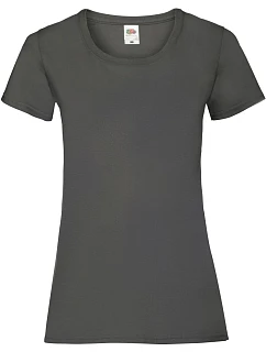 LadyFit Valueweight T Dámské tričko model 22443637 light graphite - Fruit of the Loom