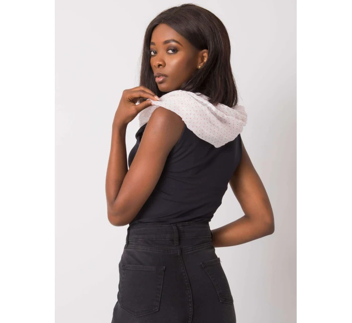 Šátek AT CH model 17293192 bílý a červený - FPrice Šátek AT CH model 17293192 bílý a červený - FPrice