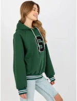 Mikina RV BL 8372.04P tmavě zelená