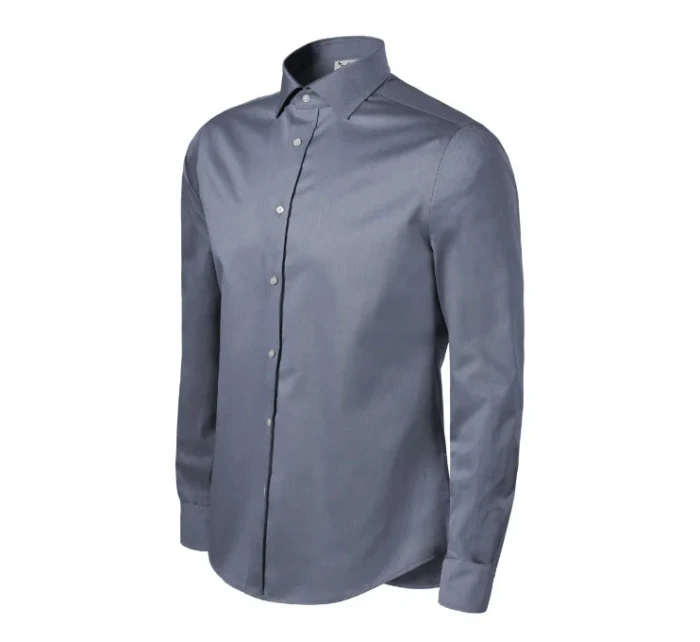 Journey košile pánská storm gray melange