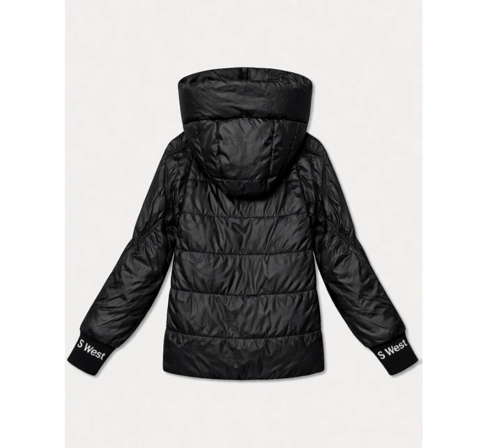 Damska kurtka ze Goodlookin czarna model 22026328 - S'WEST Damska kurtka ze Goodlookin czarna model 22026328 - S'WEST