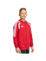 Adidas Tiro 26 League Dětská mikina bez knoflíků červená KF9101 Adidas Tiro 26 League Dětská mikina bez knoflíků červená KF9101