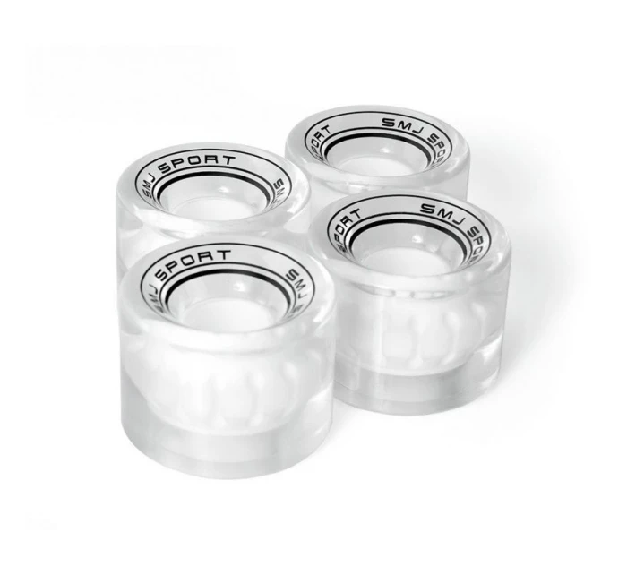 Kola Foxtail 60 x 45 mm průsvitná bílá