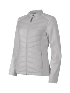 Cross hybridní bunda dámská silver gray