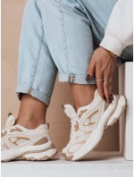 Dámská sportovní obuv na platformě AIRBOOS beige FashionStreet ZY0625