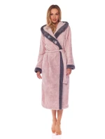 Dlouhý dámský župan L&L 9145 Hft M-2XL