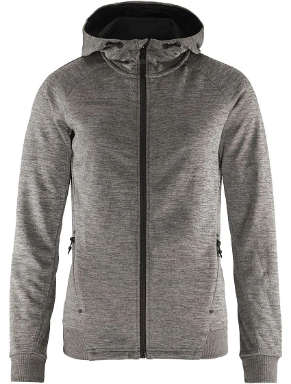 Craft Corporate ADV Unify Hoodie Jacket W Dámská bunda s kapucí 81.9133 dark grey melange Craft Corporate ADV Unify Hoodie Jacket W Dámská bunda s kapucí 81.9133 dark grey melange