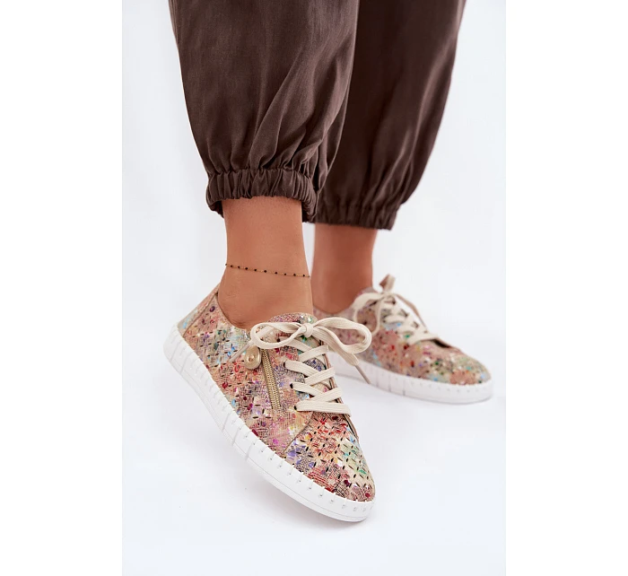 polobotky z přírodního semiše vícebarevné model 22095057 - EVENTO polobotky z přírodního semiše vícebarevné model 22095057 - EVENTO