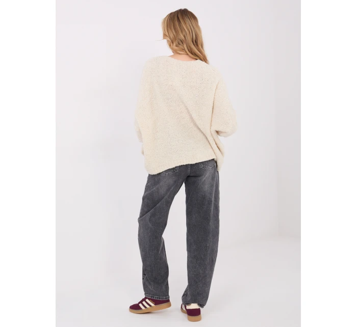 Jumper CH SW 72981.05P světle béžový