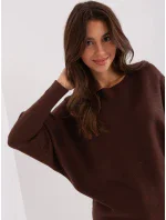 PM SW PM 3588 jumper.00X tmavě hnědá PM SW PM 3588 jumper.00X tmavě hnědá