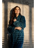 Župan One And model 20737706 Long Turquoise - Momenti Per Me