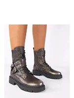 Dámské kotníkové boty M-806 grafitové - Solea Dámské kotníkové boty M-806 grafitové - Solea