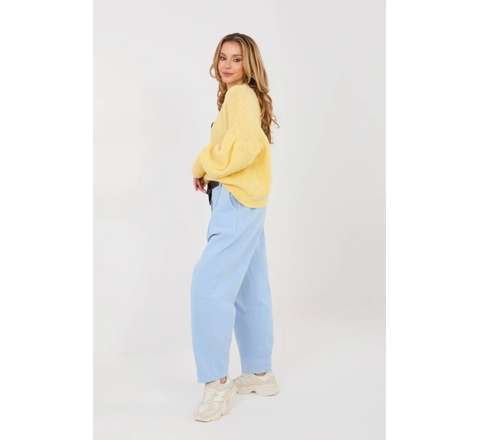 Kordové kalhoty model 224381 Italy Moda