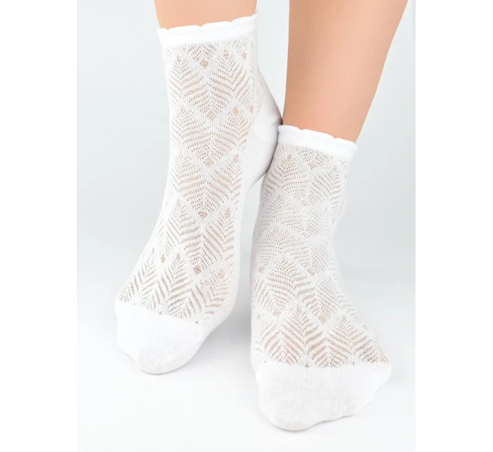 Ponožky Noviti SB118 Jacquard Leaf 35-42 Ponožky Noviti SB118 Jacquard Leaf 35-42