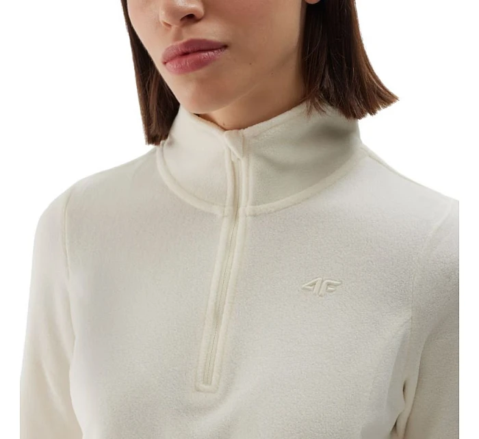 Fleecová mikina 4F W 4FWAW24UFLEF048 12S Fleecová mikina 4F W 4FWAW24UFLEF048 12S