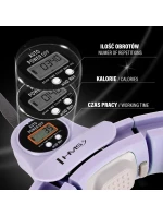 MAGNETICKÝ HULA HOP SET FIALOVÝ HHM13 S POČÍTADLEM HMS + ZEŠTÍHLUJÍCÍ PÁS BR163 ČERNÝ MAGNETICKÝ HULA HOP SET FIALOVÝ HHM13 S POČÍTADLEM HMS + ZEŠTÍHLUJÍCÍ PÁS BR163 ČERNÝ