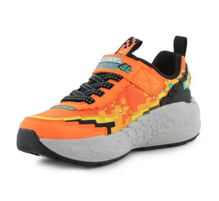 Boty Skechers Mega-Craft 4K Jr 402160L-ORBK Boty Skechers Mega-Craft 4K Jr 402160L-ORBK