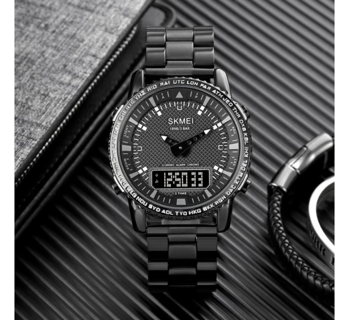 Pánské hodinky Skmei 1898BKBK + BOX Pánské hodinky Skmei 1898BKBK + BOX