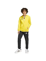 Dětská mikina adidas Entrada 26 Full Zip Hoodie žlutá KH1777