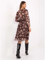 Šaty IT SK 10536 1.16P hnědá Šaty IT SK 10536 1.16P hnědá