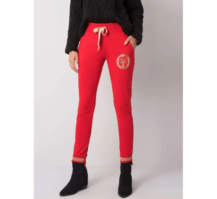 Tepláky RV DR 5774.67 červená