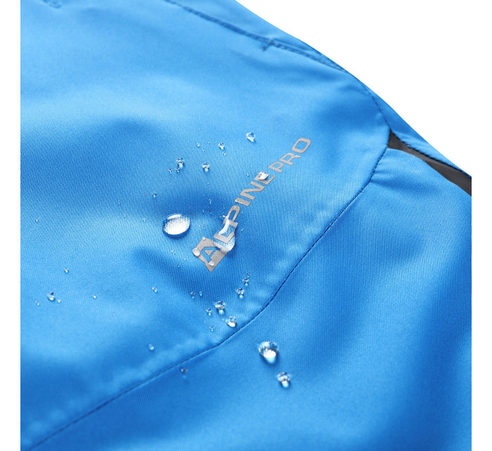 Dětské lyžařské kalhoty s membránou ptx ALPINE PRO OSAGO electric blue lemonade