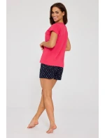 DÁMSKÉ PYŽAMO KR 628/333 GUMOVÁ KRÁLOVNA