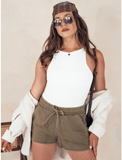 Dámské šortky CITYCHIC brown FashionStreet SY0364