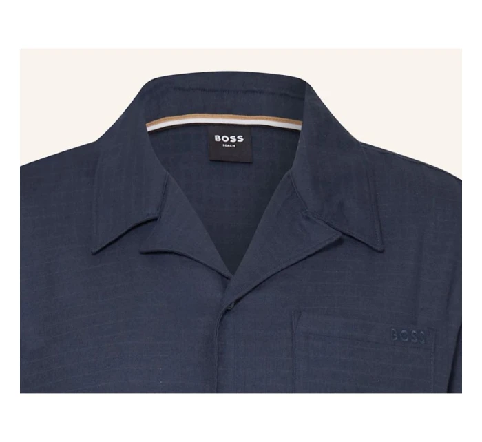 Plážové tričko BOSS Vida_Shirt BLU (50540154-413)