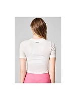 CASALL Delight Short Wrap Tee bílá