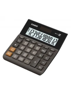 Kancelářská kalkulačka Casio MH-12BK-S, 12místná, 127x136,5mm, černá