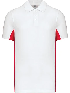 K 232 piqué polo  white/red model 22506552 - Kariban