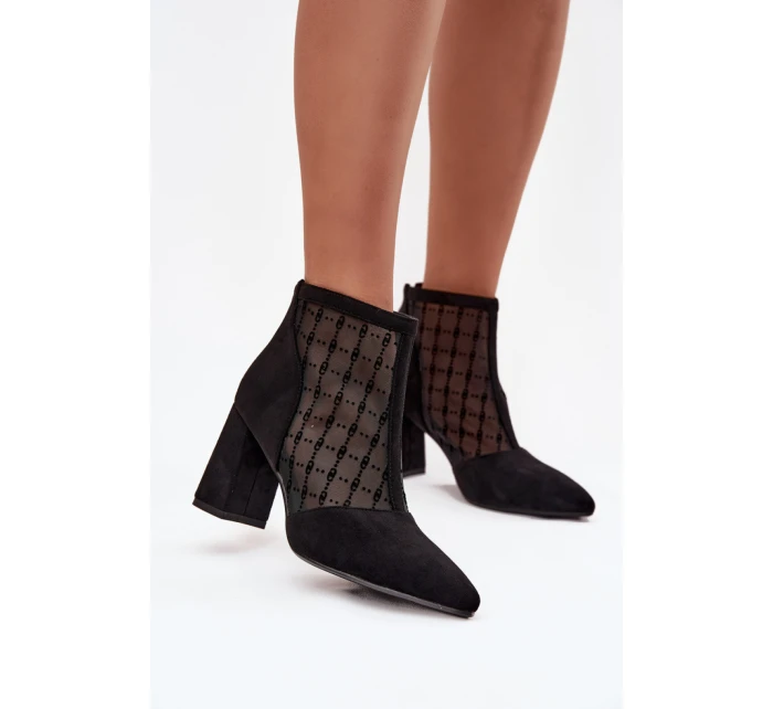 Boty na podpatku  model 219267 Step in style