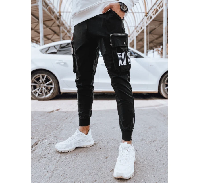 Pánské bojové kalhoty černé model 21976732 - Dstreet