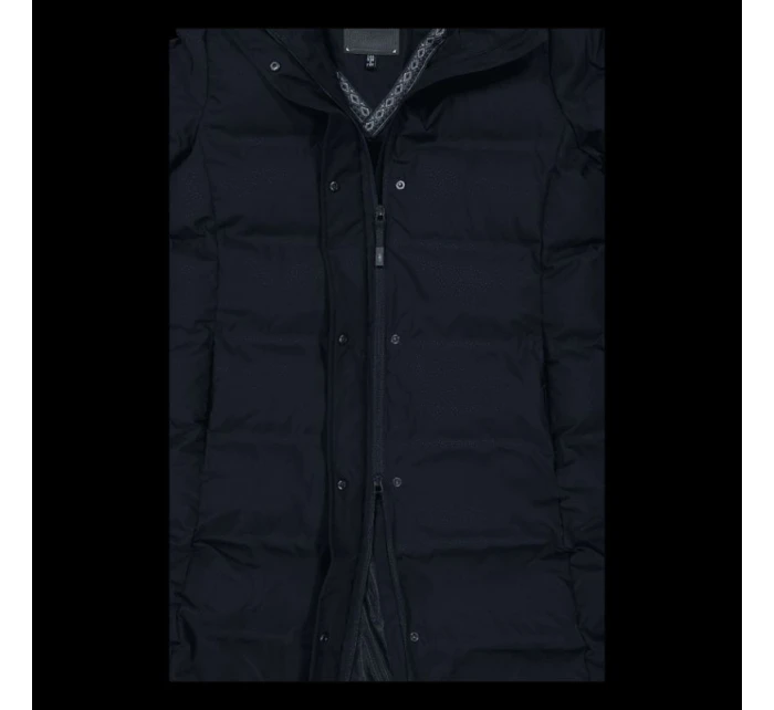 Dámský zimní kabát s kapucí CMP zateplená nepromokavá bunda černá (34K0096/N950)