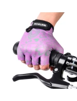 Cyklistické rukavice Flower Jr model 21369398 - Meteor