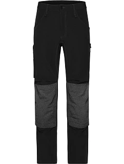 Daiber JN 1813 (25-28) Pracovní 4-cestně strečové kalhoty "Slim Line" 02.113S black