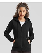 Fruit of the Loom Premium Lady-Fit Hooded Jacket Dámská mikina s kapucí 16.2118 deep navy Fruit of the Loom Premium Lady-Fit Hooded Jacket Dámská mikina s kapucí 16.2118 deep navy