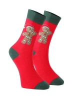 Unisex vánoční ponožky na – sada 3 a Mikuláš model 21772718 - K-Fashion Unisex vánoční ponožky na – sada 3 a Mikuláš model 21772718 - K-Fashion