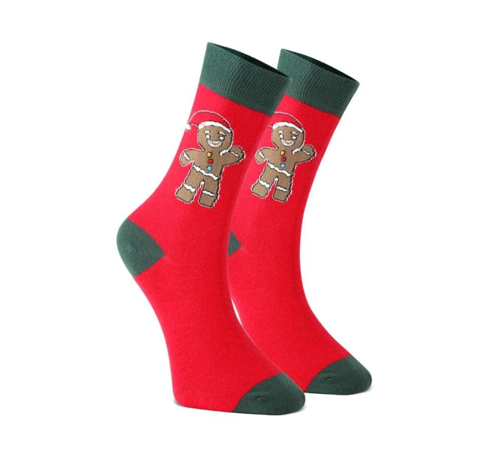 Unisex vánoční ponožky na – sada 3 a Mikuláš model 21772718 - K-Fashion Unisex vánoční ponožky na – sada 3 a Mikuláš model 21772718 - K-Fashion