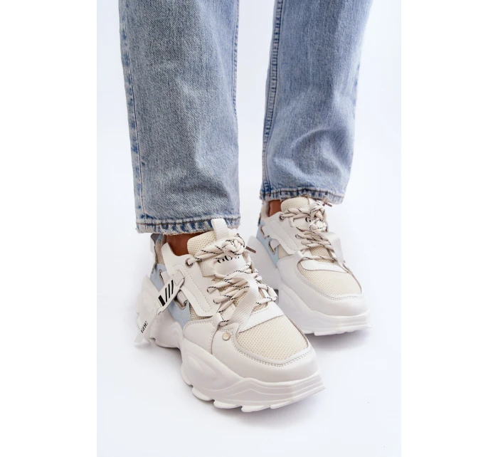 Sportovní obuv Tenisky GOE JJ2N4082 Béžová Sportovní obuv Tenisky GOE JJ2N4082 Béžová