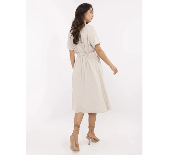 Sukienka MI SK model 21132998 beżowy - FPrice