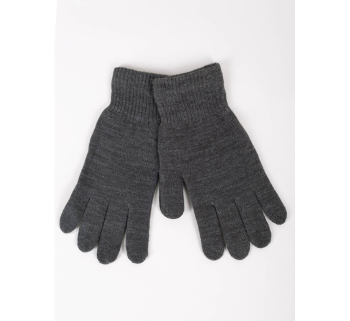 Dámské základní šedé rukavice model 19317896 Grey - Yoclub