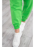 Set top+kalhoty zelené neonové
