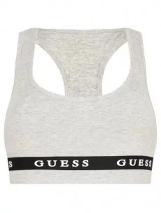 Dámský sportovní top 01GA44KABR0 - H9D2 šedá - Guess