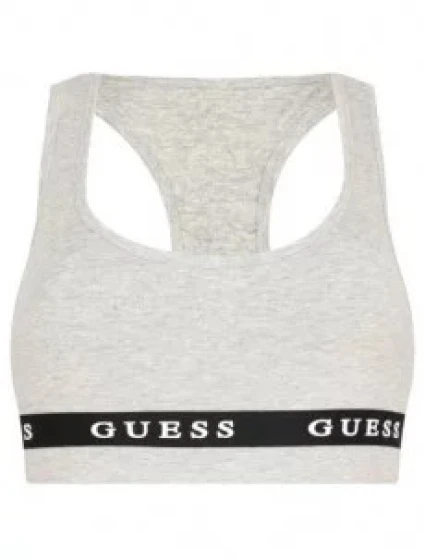 Dámský sportovní top 01GA44KABR0 - H9D2 šedá - Guess